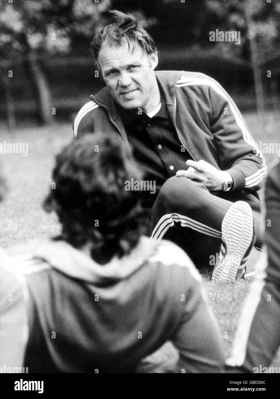 Adidas world cup football Black and White Stock Photos