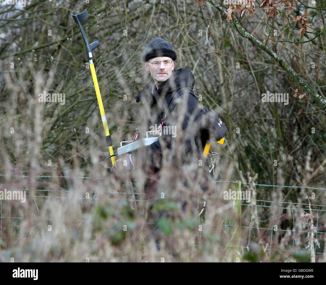 A Queen's University Archaeologist in Milltown cemetery in west Belfast