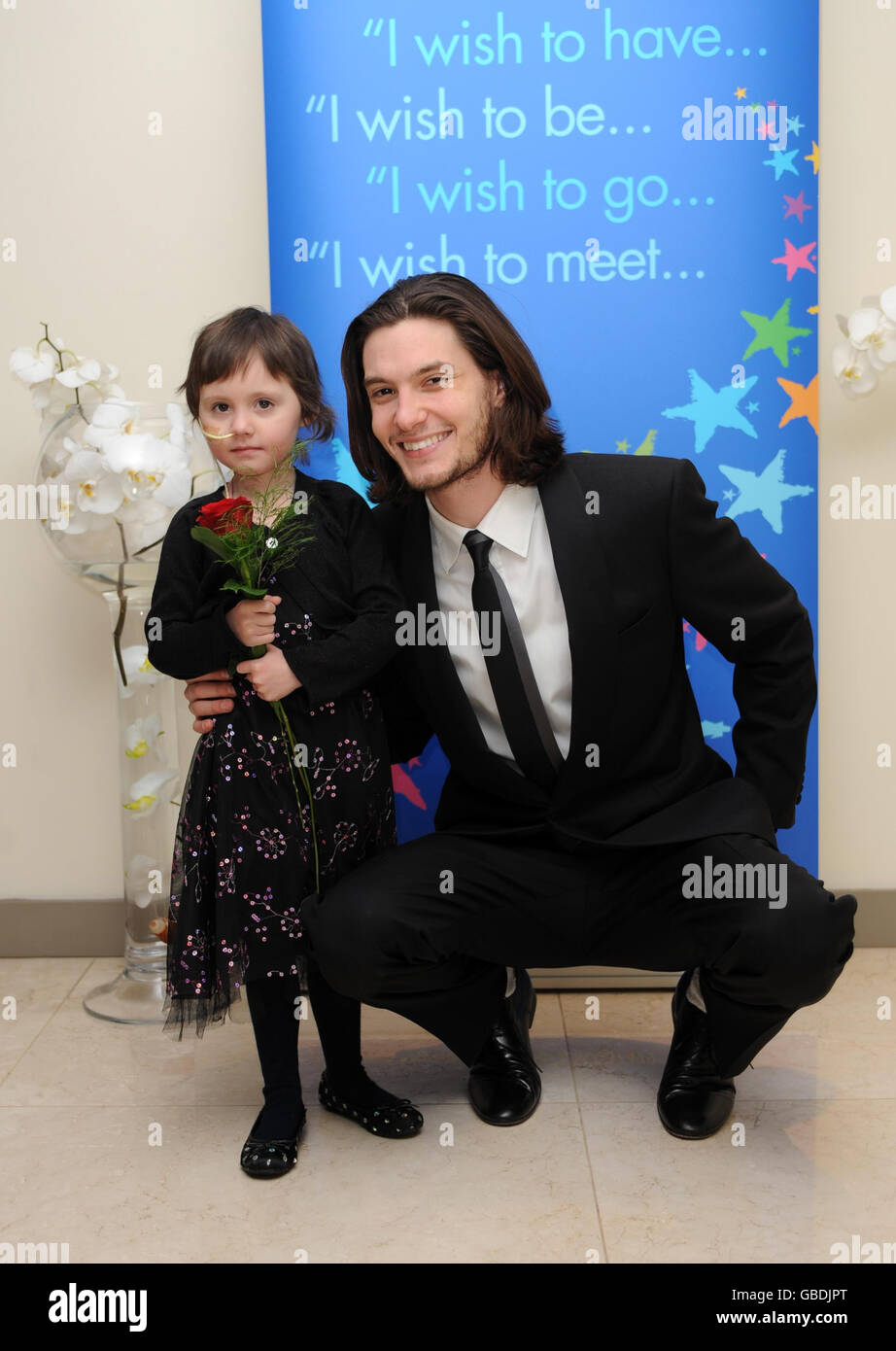 Ben Barnes Grants Valentine S Wish London Stock Photo Alamy