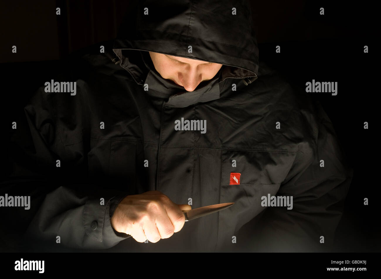 Knife Jacket Stock Photo