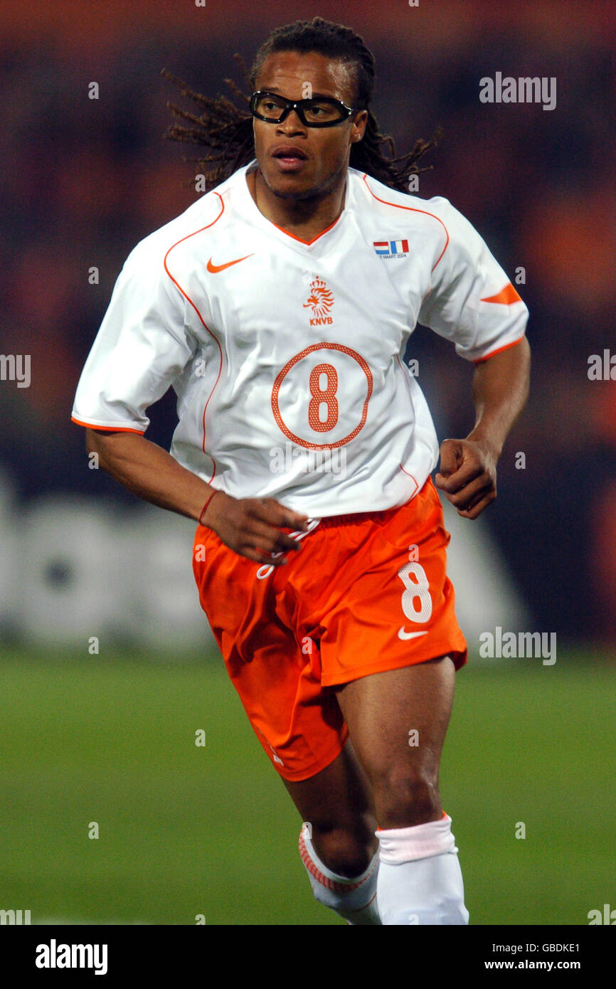 Soccer International Friendly Holland v France. Edgar Davids