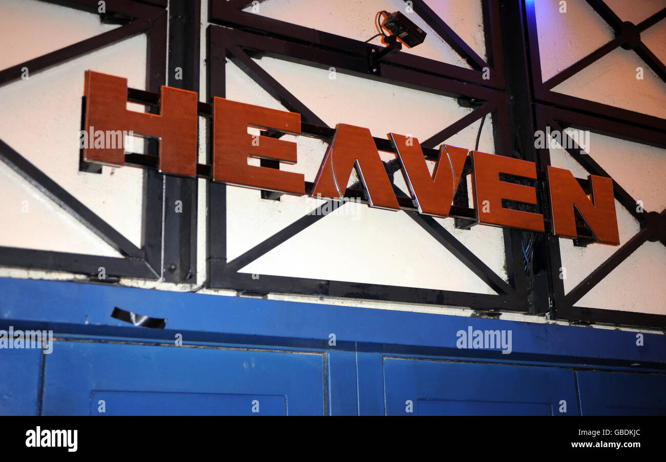 Heaven Nightclub - London Stock Photo - Alamy