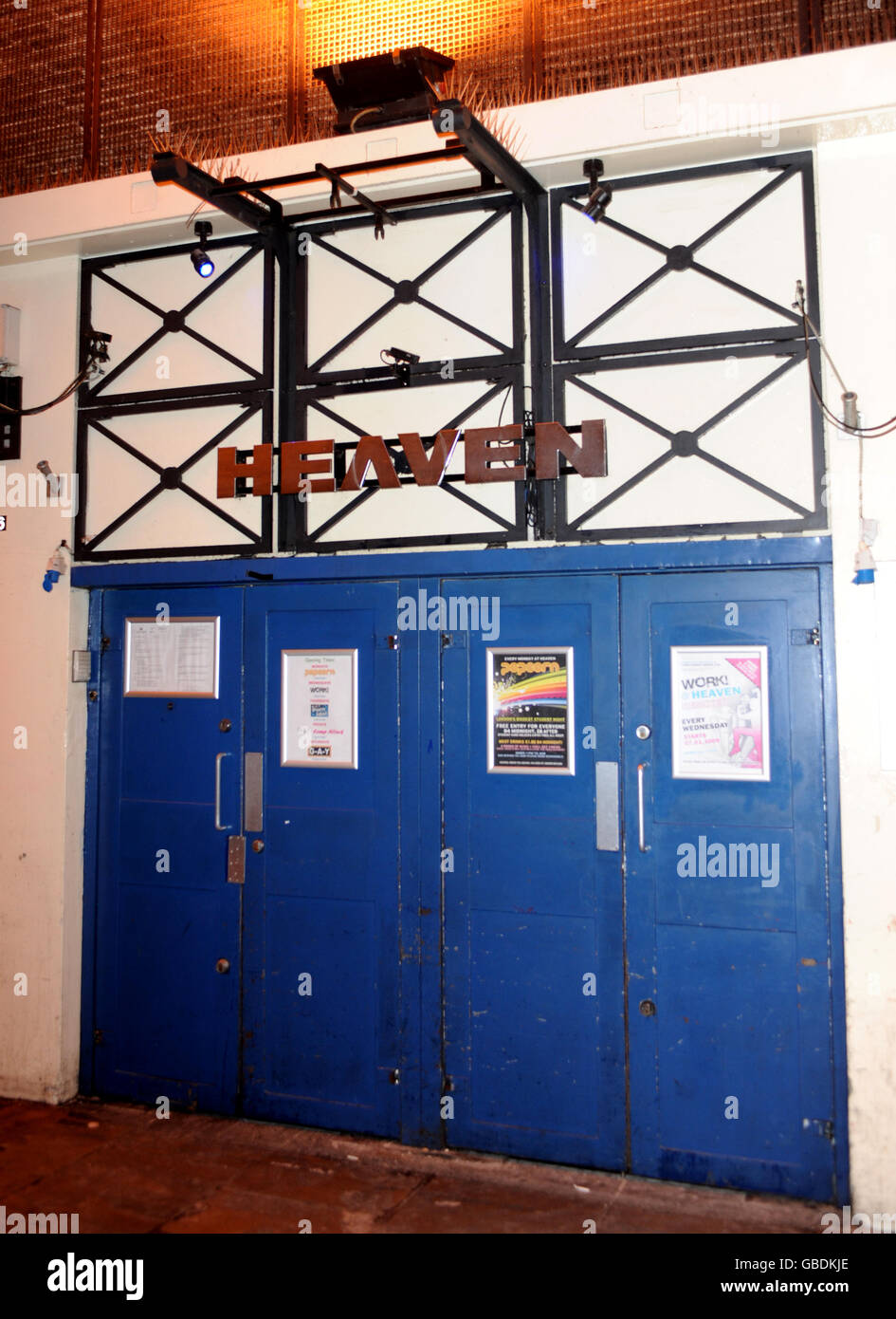 Heaven Nightclub London Stock Photo Alamy