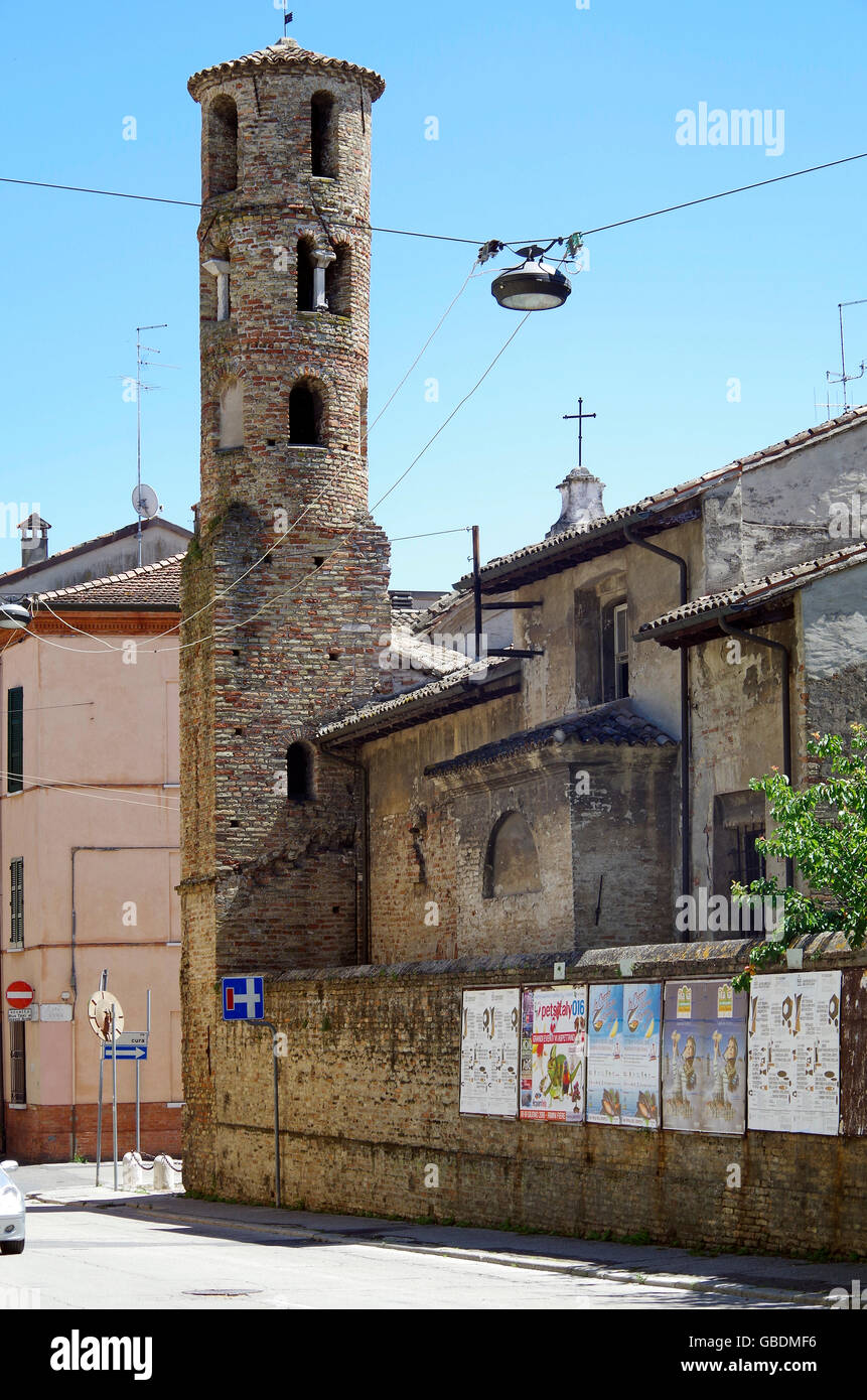 Ravenna, Italy, Church of SS. Giovani and Paolo Stock Photo