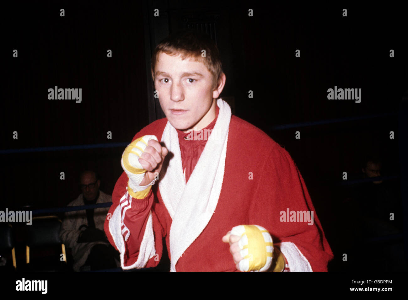 Boxing Light Welterweight Dave "Boy" Green London 1976 Stock