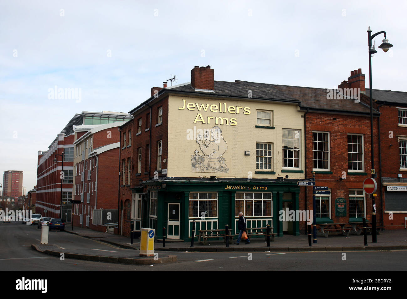 Jewellery Quarter - Birmingham Stock Photo - Alamy