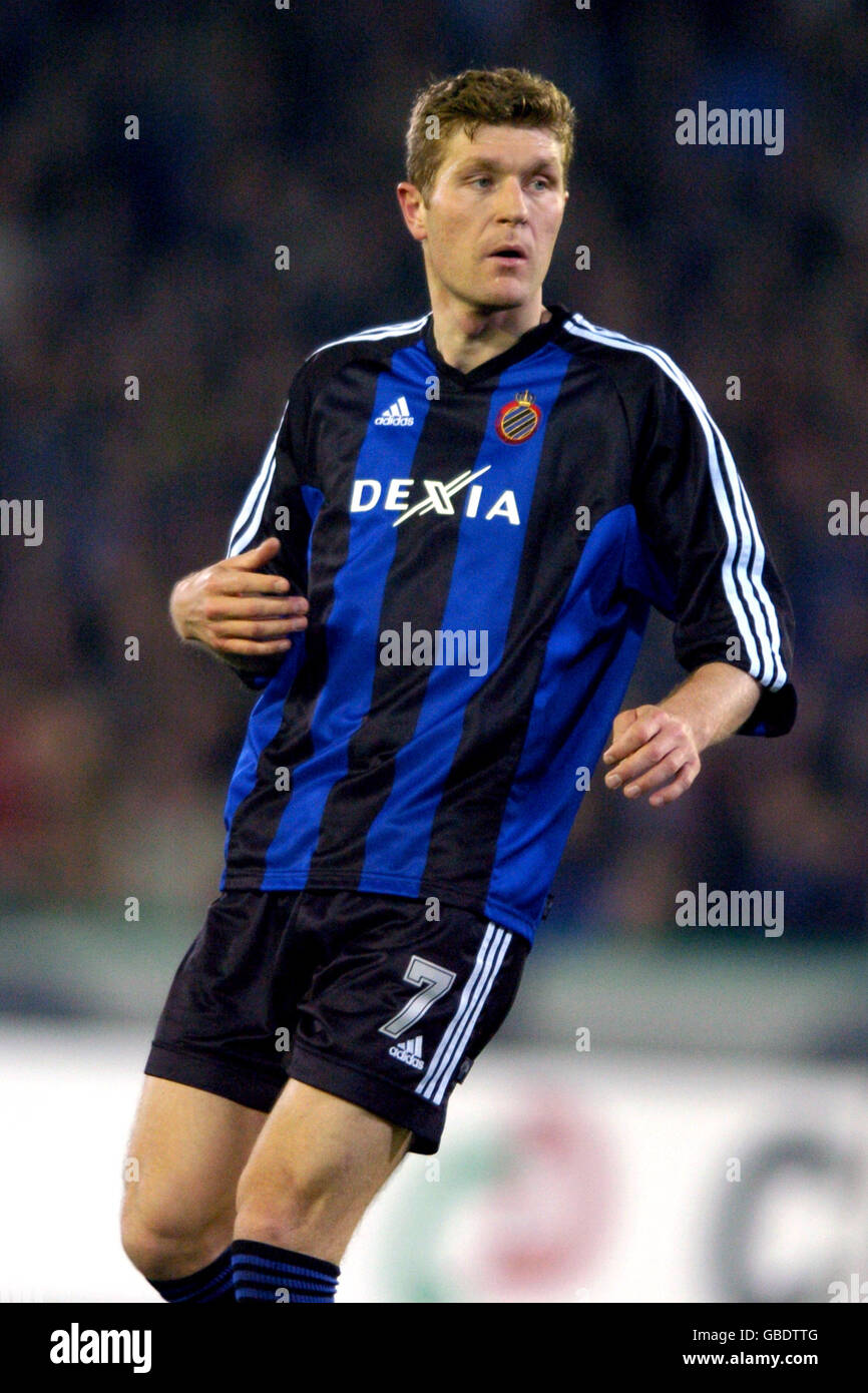 Soccer - UEFA Champions League - Second Qualifying Round - First Leg - Club  Brugge v Lokomotiv Plovdiv. Gaetan Englebert, Club Brugge Stock Photo -  Alamy