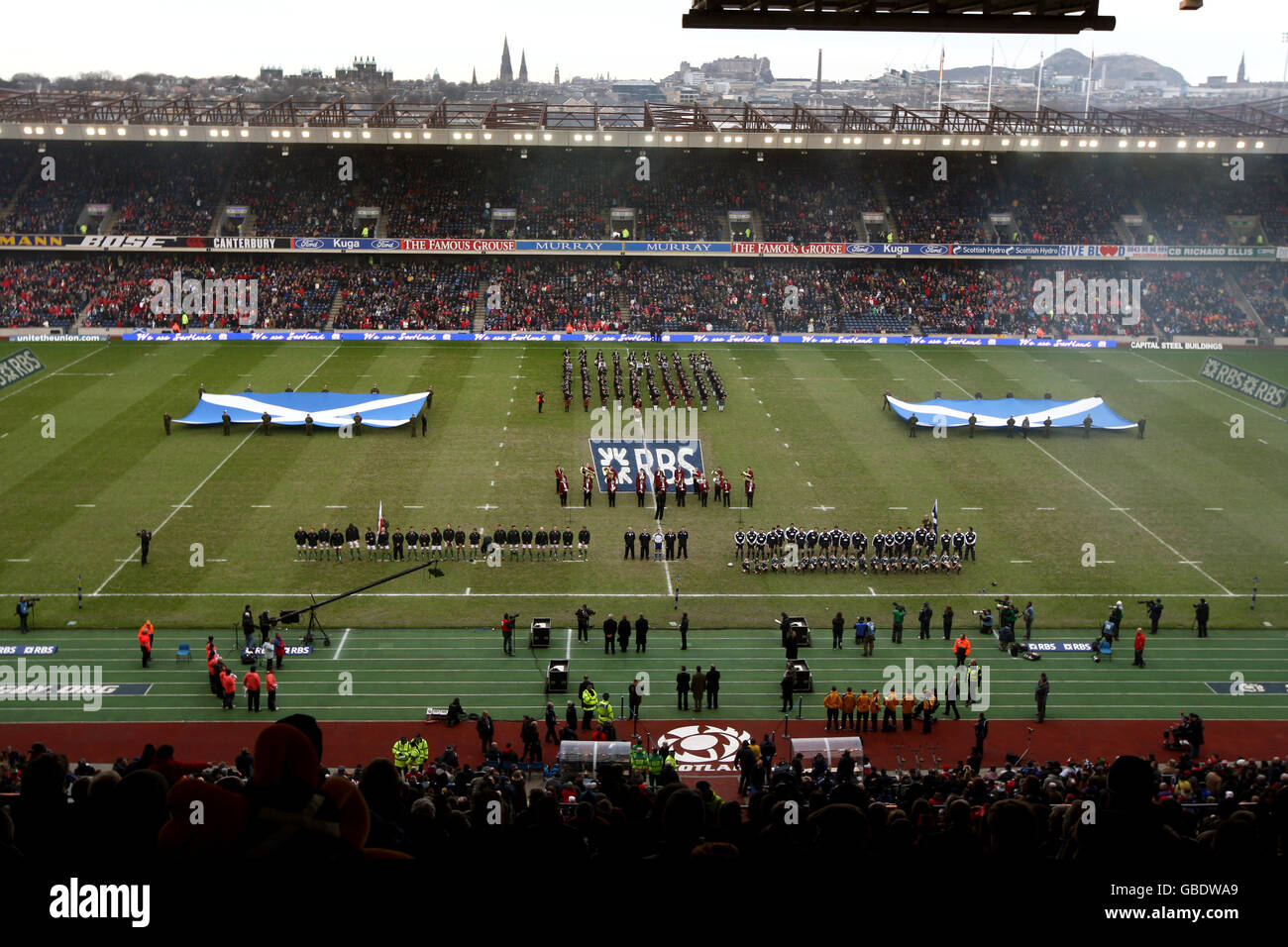 Band entertainment marching pre match hires stock photography and