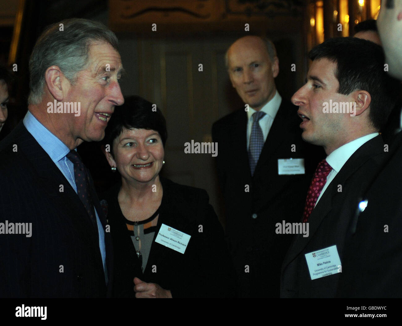 Professor Alison Richard, ViceChancellor of the University of