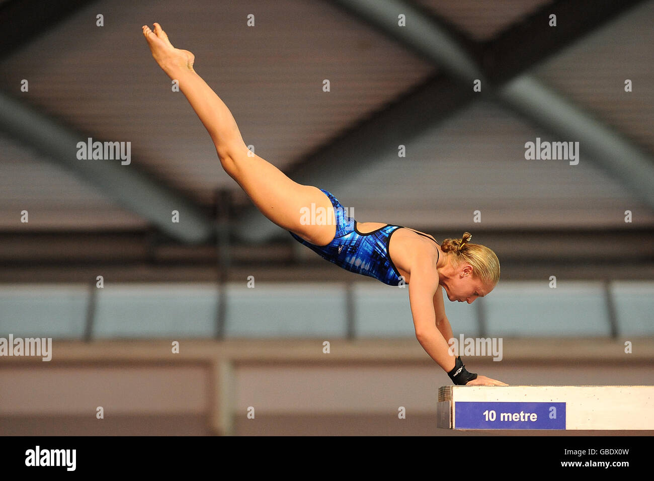 Diving British Diving Championships 2009 Ponds Great Britain's Sarah Barrow in action