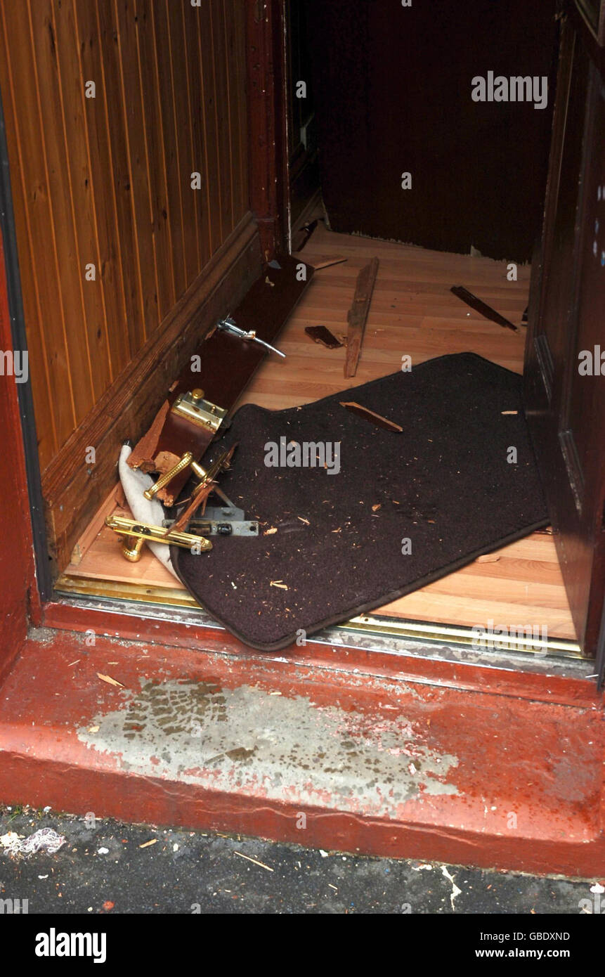 Nine Arrested In Anti terror Swoop Stock Photo Alamy