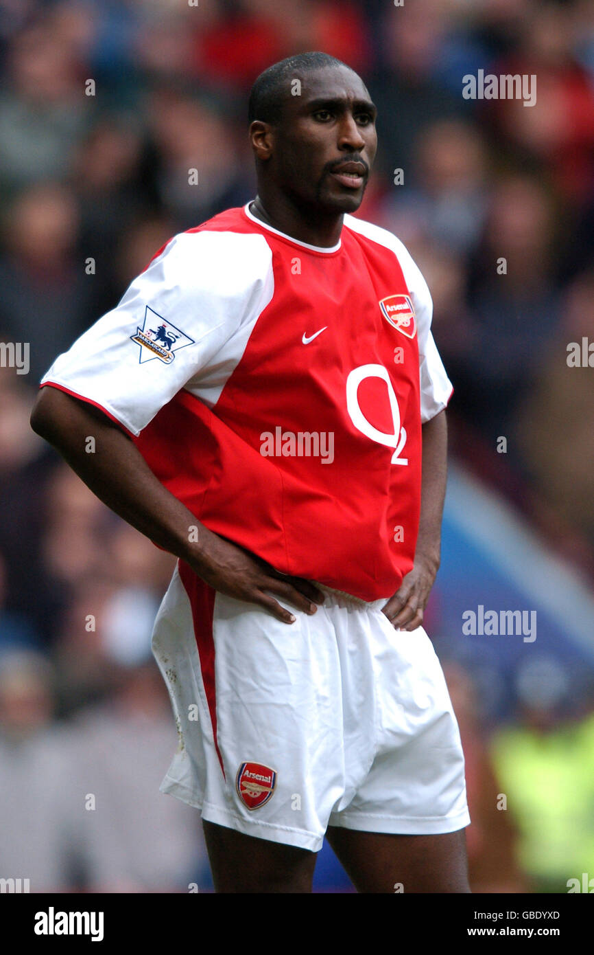 Soccer - AXA FA Cup - Semi Final - Arsenal v Manchester United. Sol Campbell, Arsenal Stock Photo