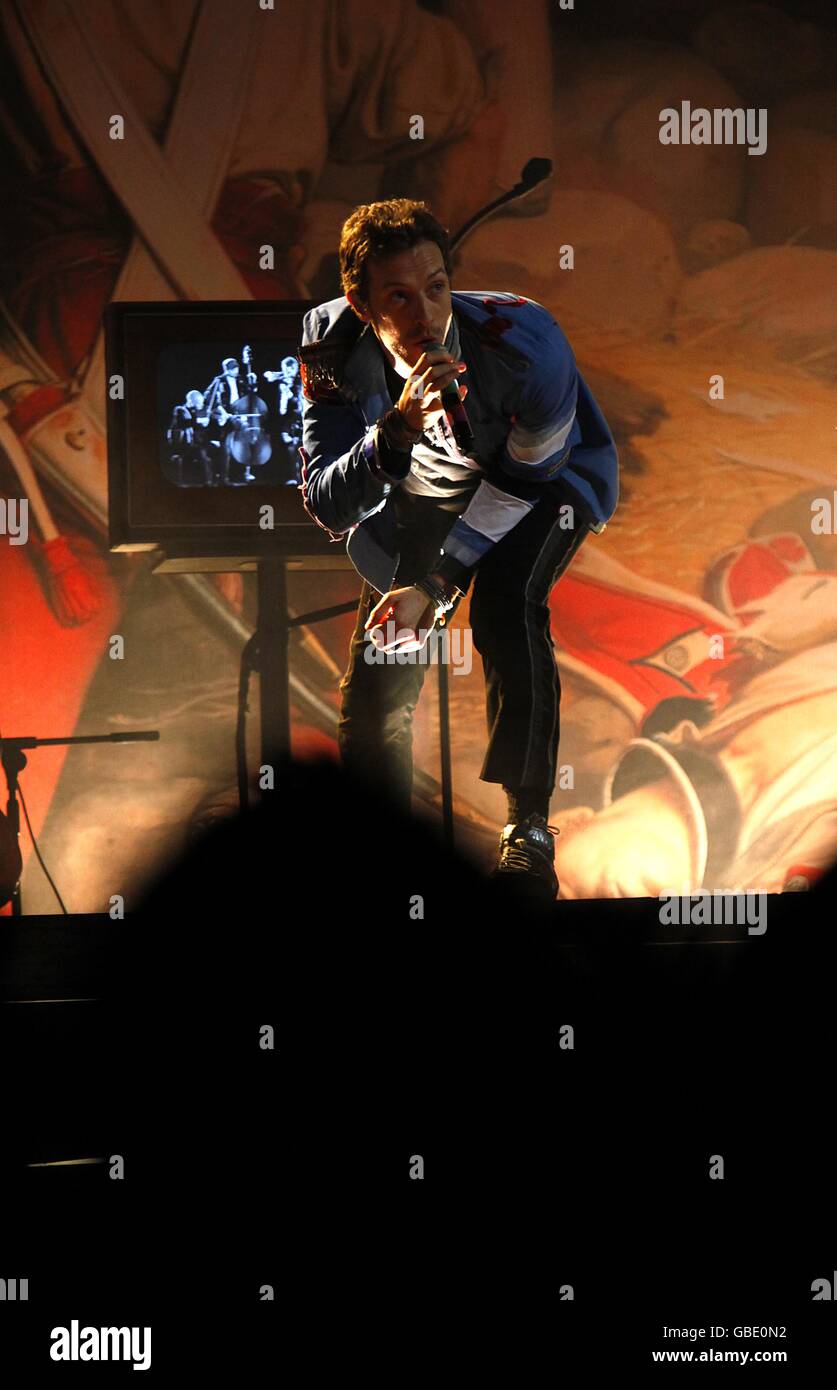 BRIT Awards 2009 Show London Stock Photo Alamy