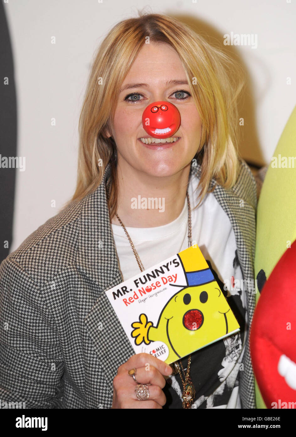 Edith Bowman launches Mr Funny's Red Nose Day book at Waterstone's