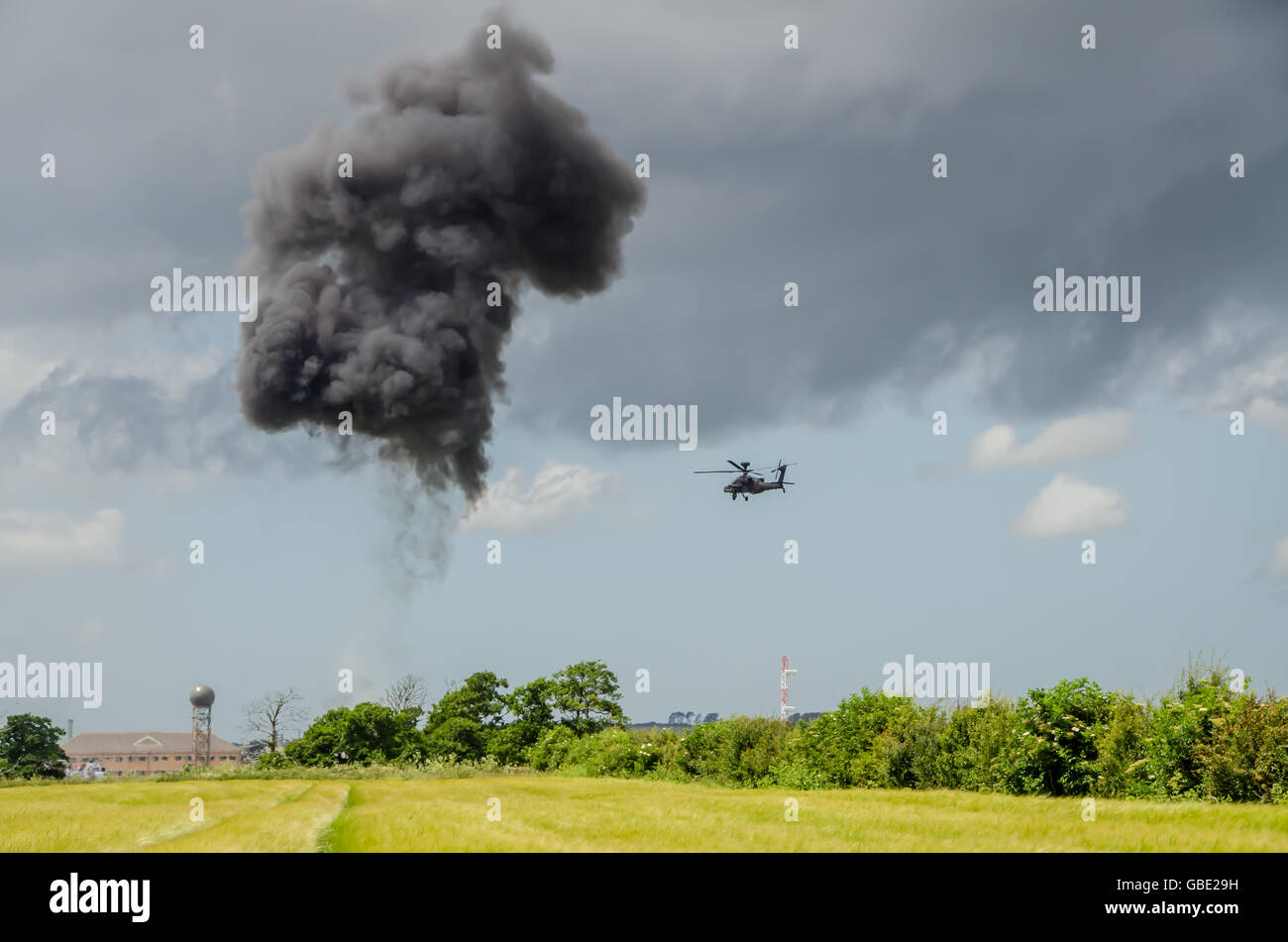 Apache helicopter display hi-res stock photography and images - Alamy