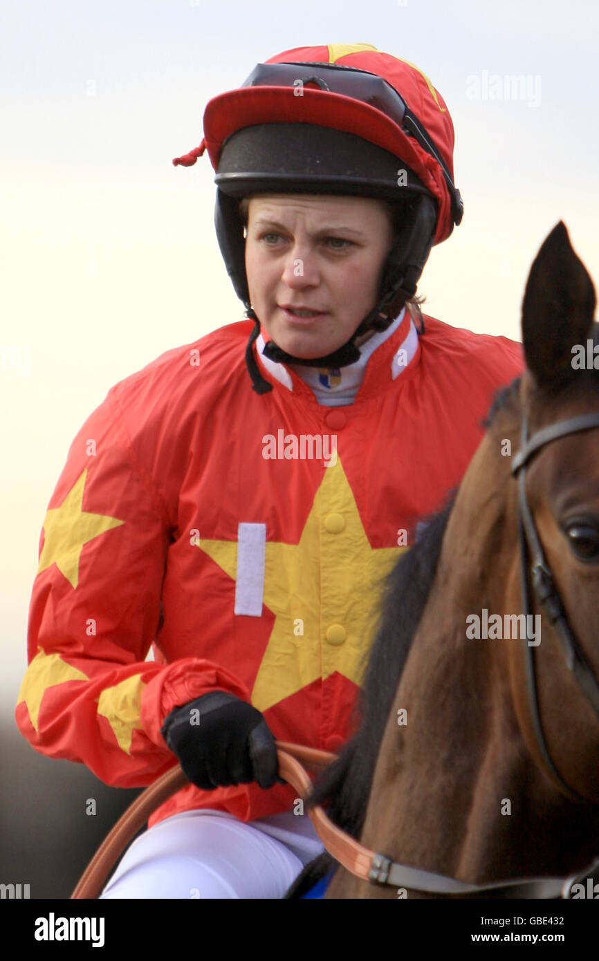 Horse Racing Market Rasen Racecourse Stock Photo Alamy