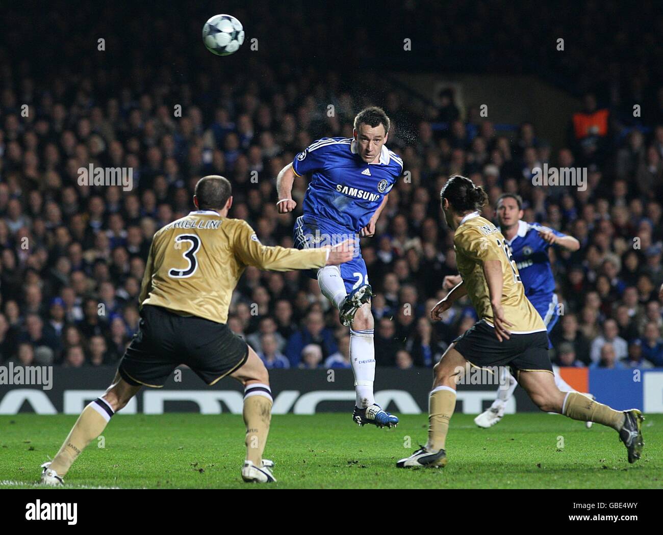 Soccer UEFA Champions League First Knockout Round First Leg