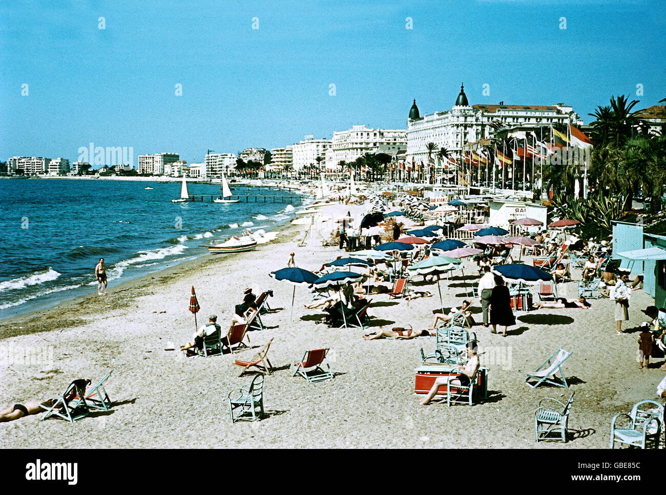 Bathing beach cannes hires stock photography and images Alamy
