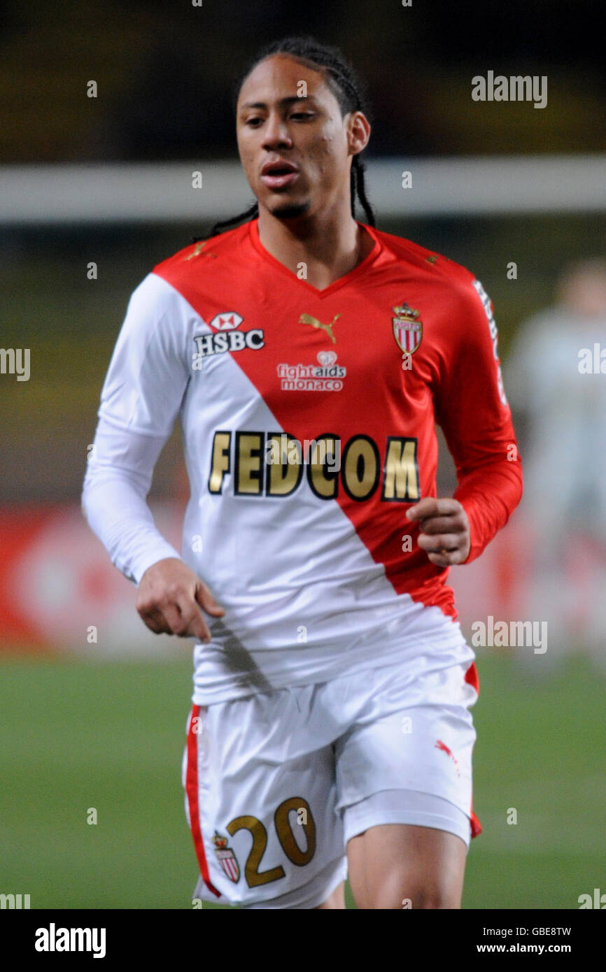Soccer - French Premiere Division - Monaco v Grenoble - Stade Louis II. Juan Pablo Pino, Monaco Stock Photo