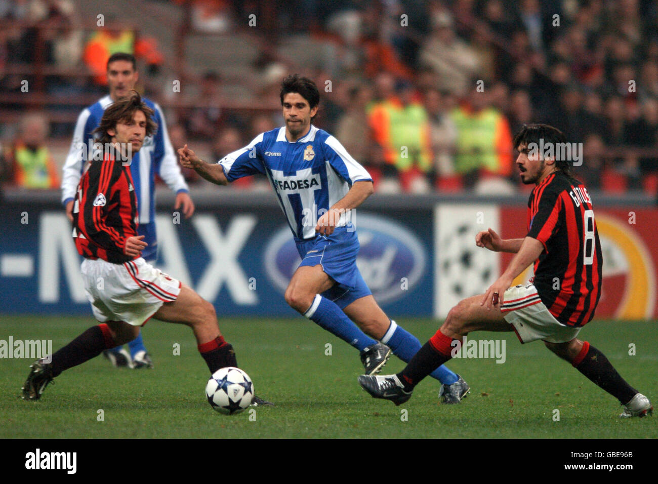 Andrea pirlo gattuso milan hi res stock photography and images Alamy