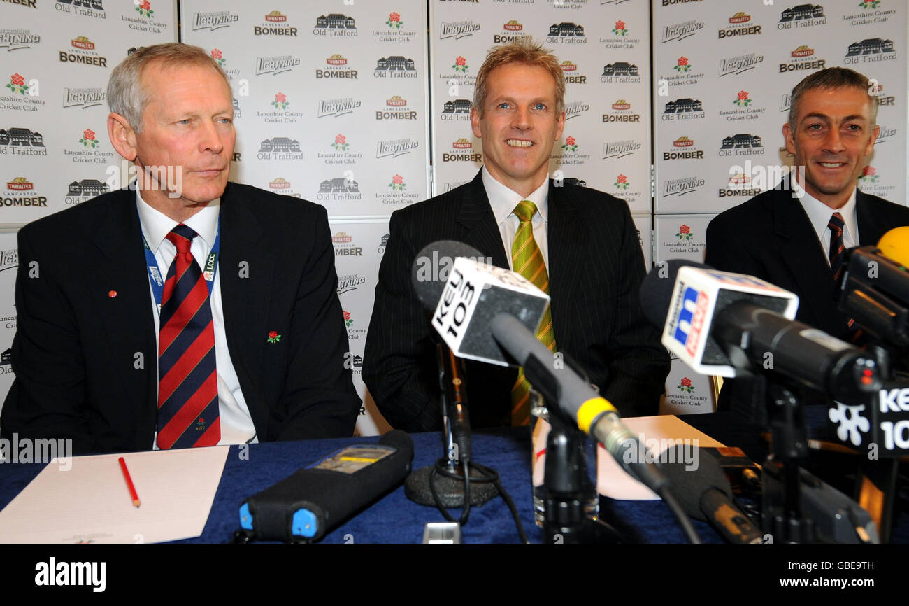 Cricket - Peter Moores Press Conference - Old Trafford Cricket Ground Stock Photo