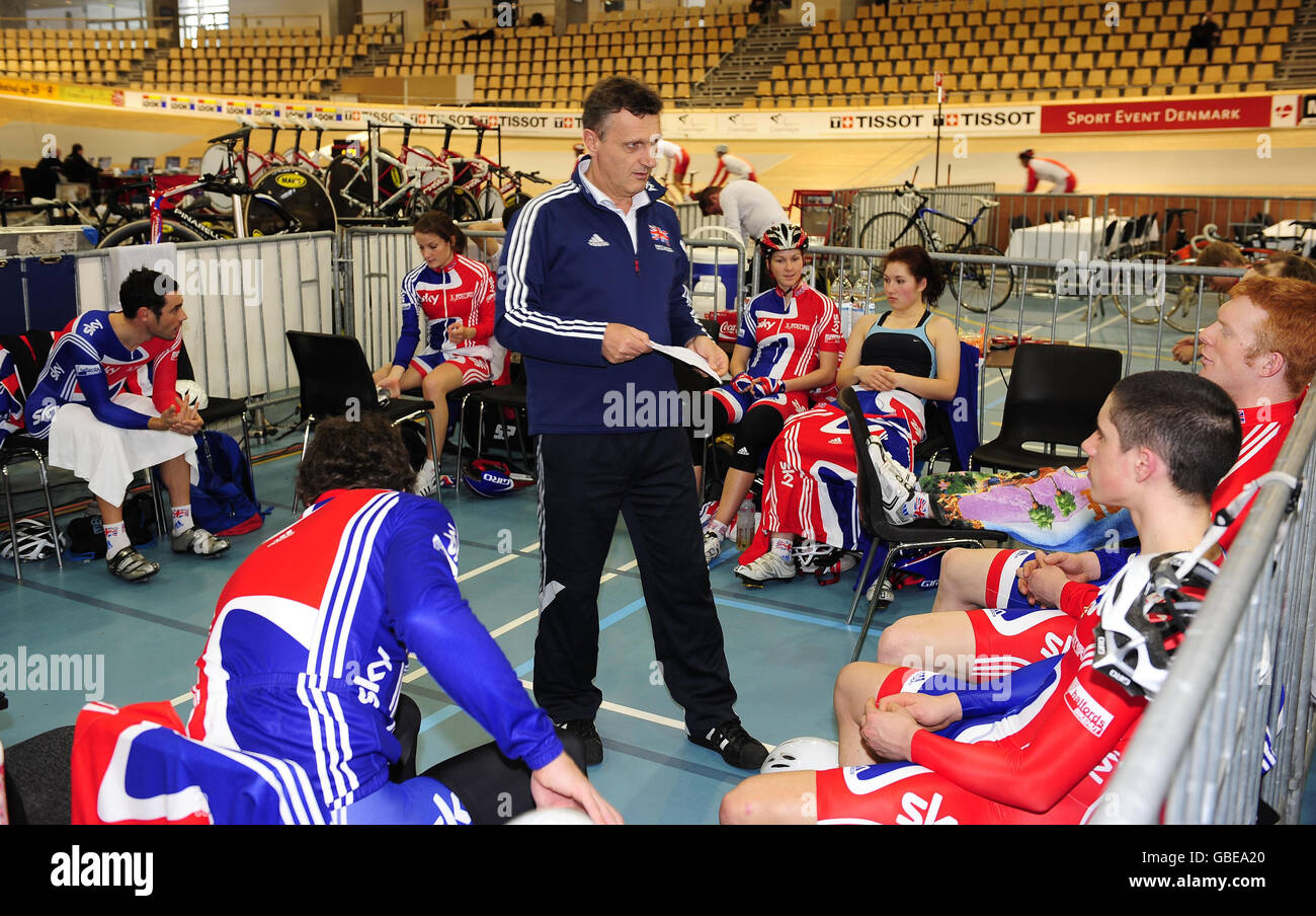 The newly appointed Track performance coach Heiko Salzwedel (blue Stock  Photo - Alamy