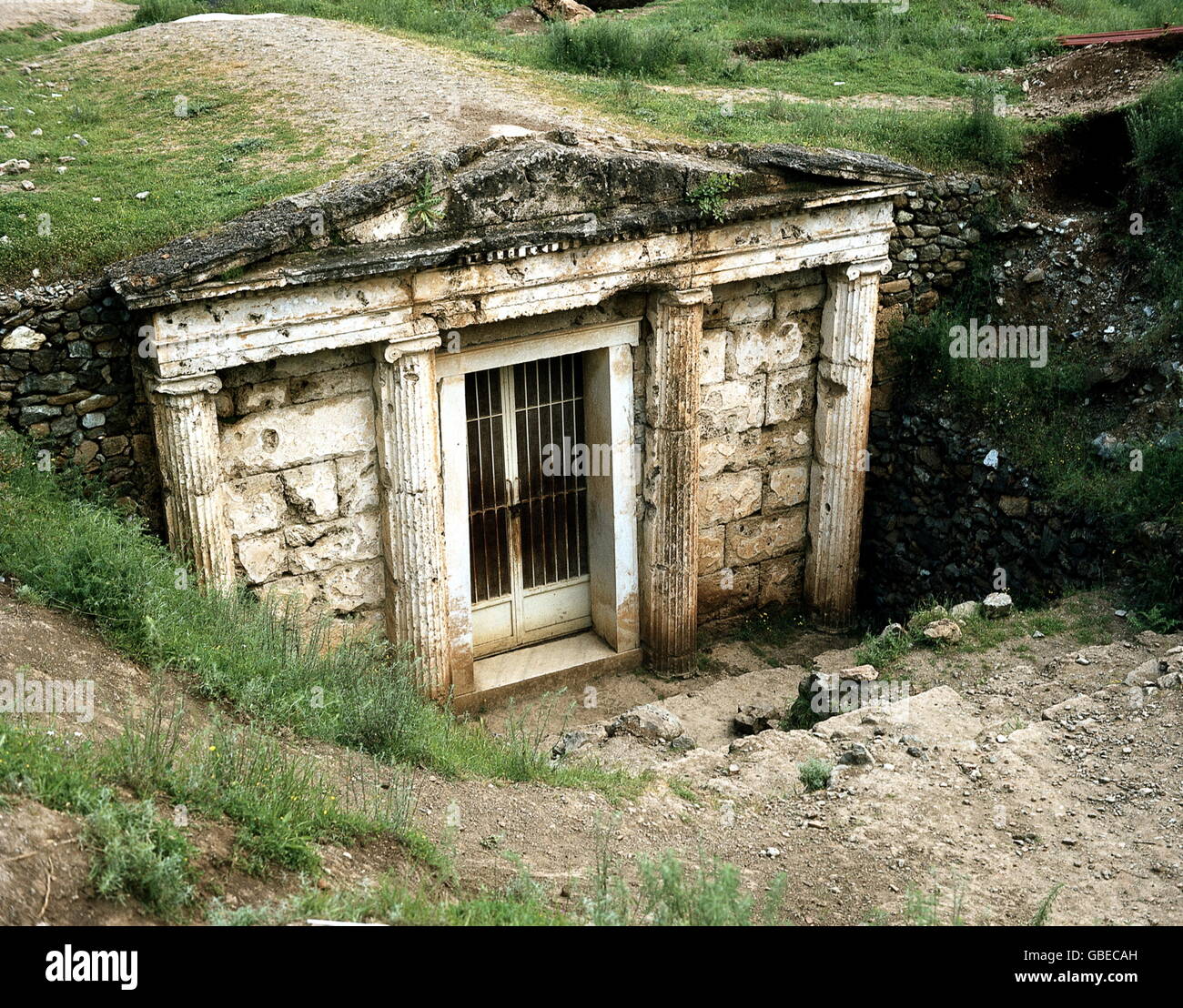 geography / travel, Greece, Vergina (Aigai), Macedonian Royal tombs