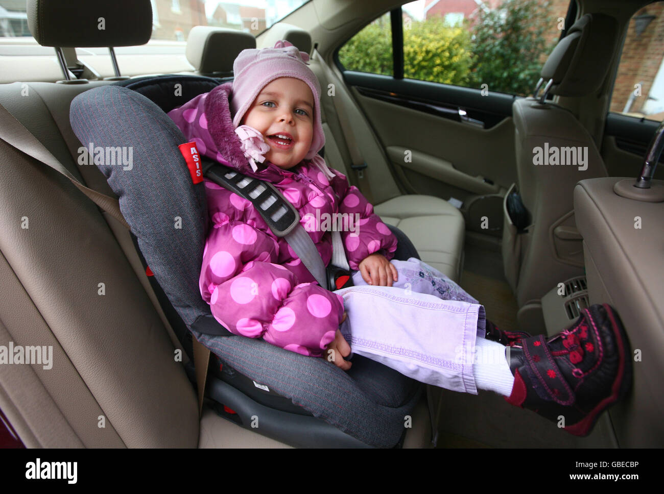 Child seat safety Stock Photo Alamy