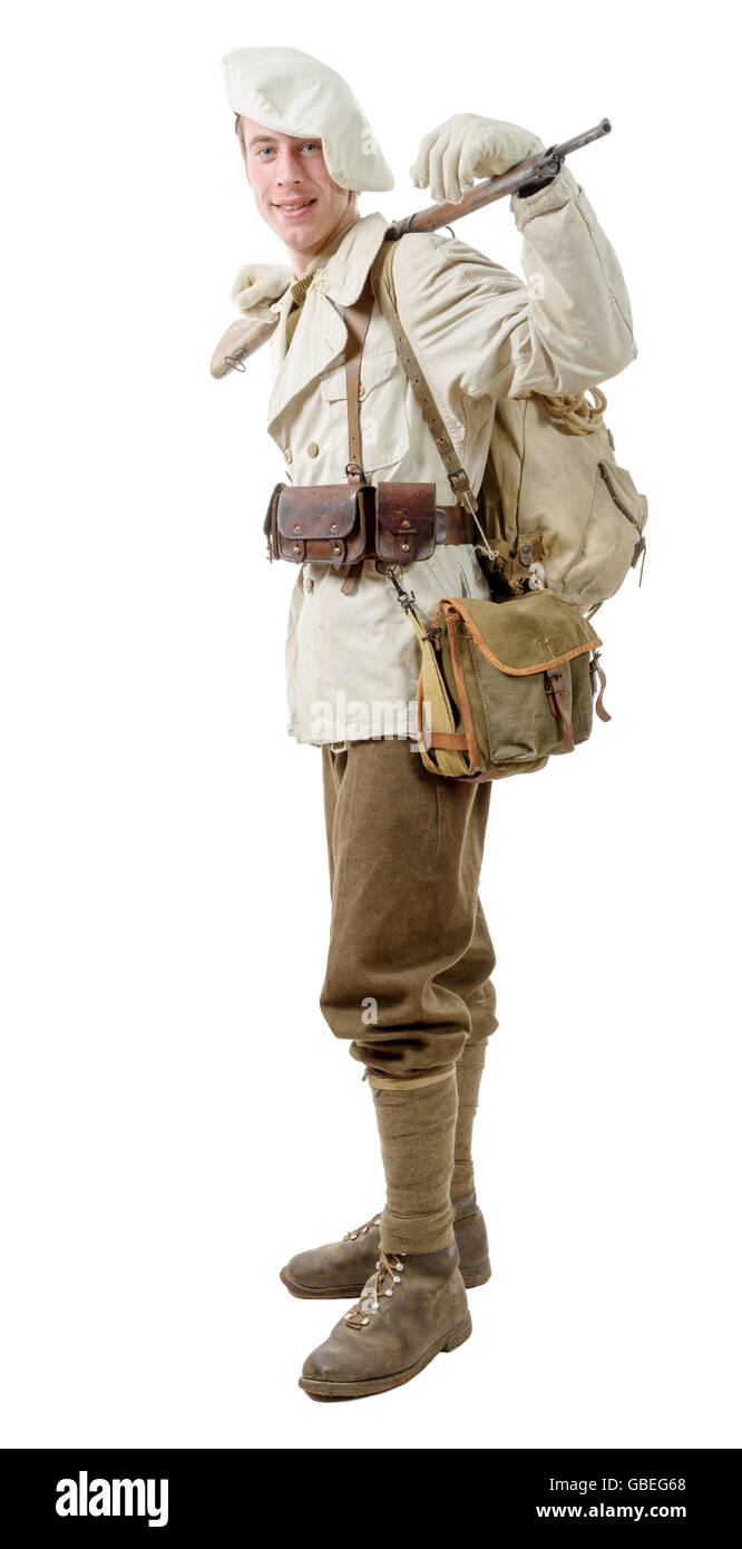 French mountain infantry hi-res stock photography and images - Alamy