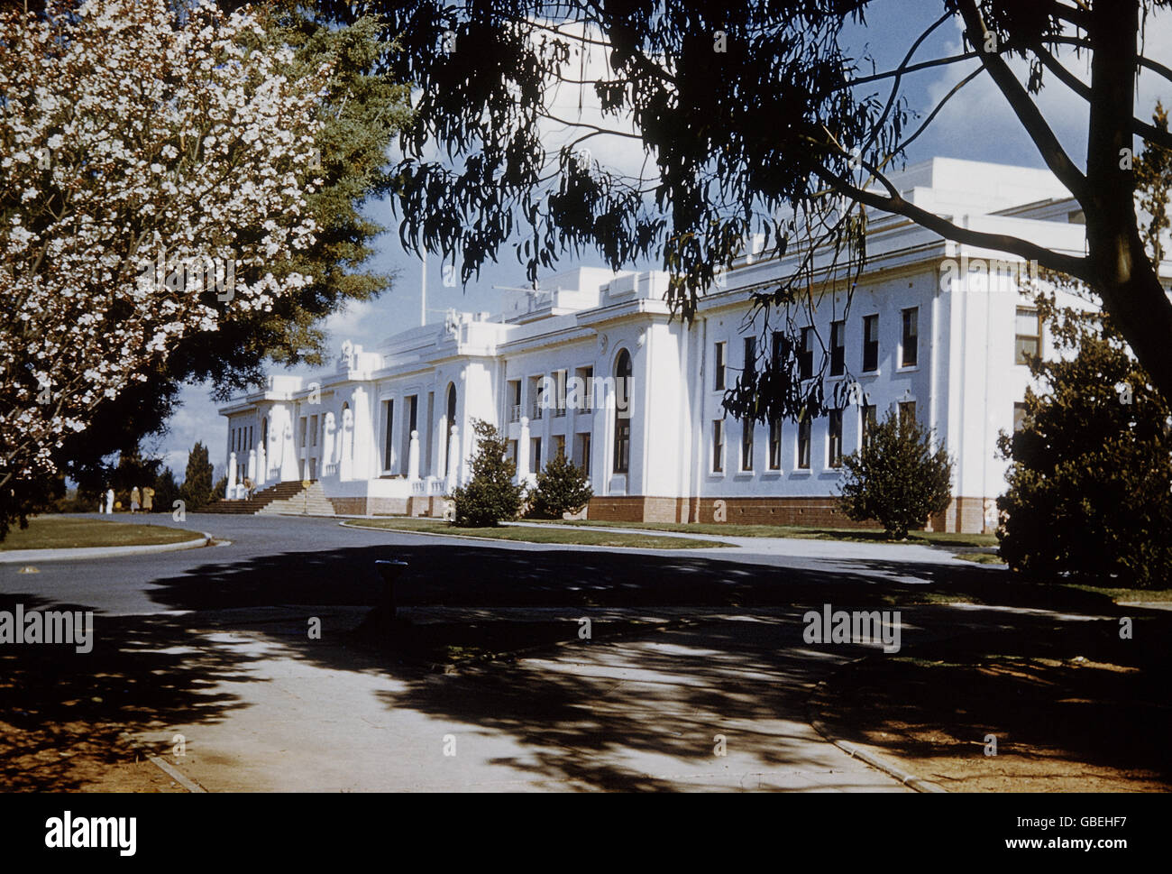 geography / travel, Australia, New South Wales, Canberra, Parliament Building, 1963, Additional-Rights-Clearences-Not Available Stock Photo