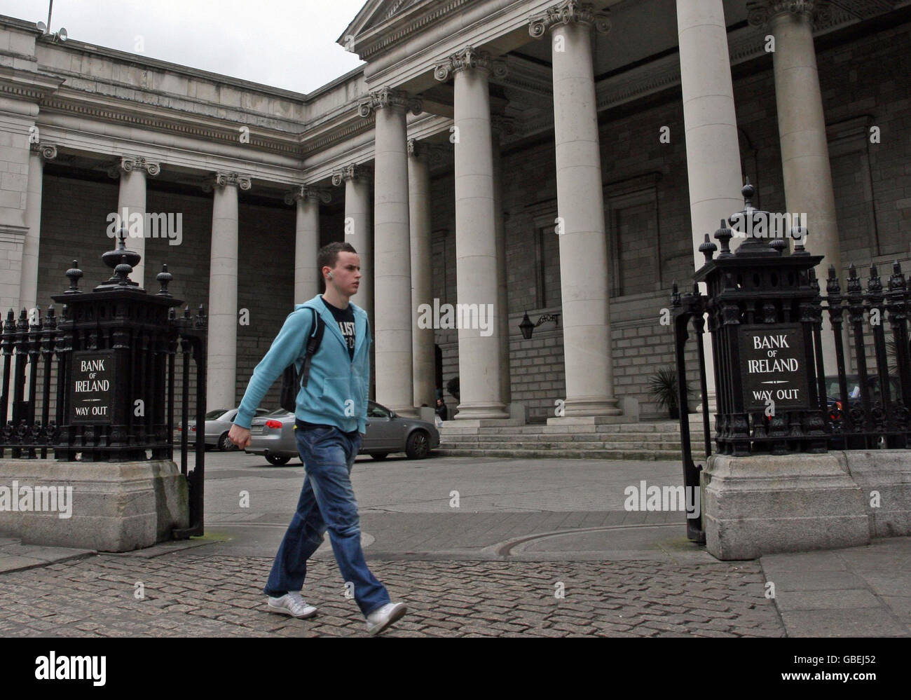 Bank of Ireland tigerkidnapping Stock Photo Alamy