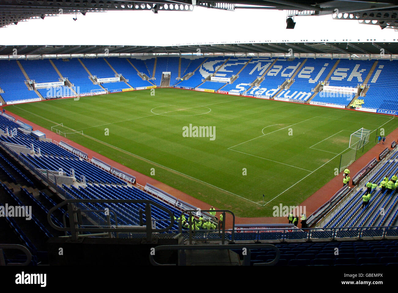 Reading Stadium Layout A general view of the Madejski Stadium, home of Reading Stock Photo - Alamy