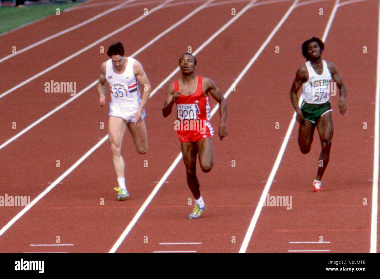 Athletics World Championships Men's 200m Final Stock Photo Alamy