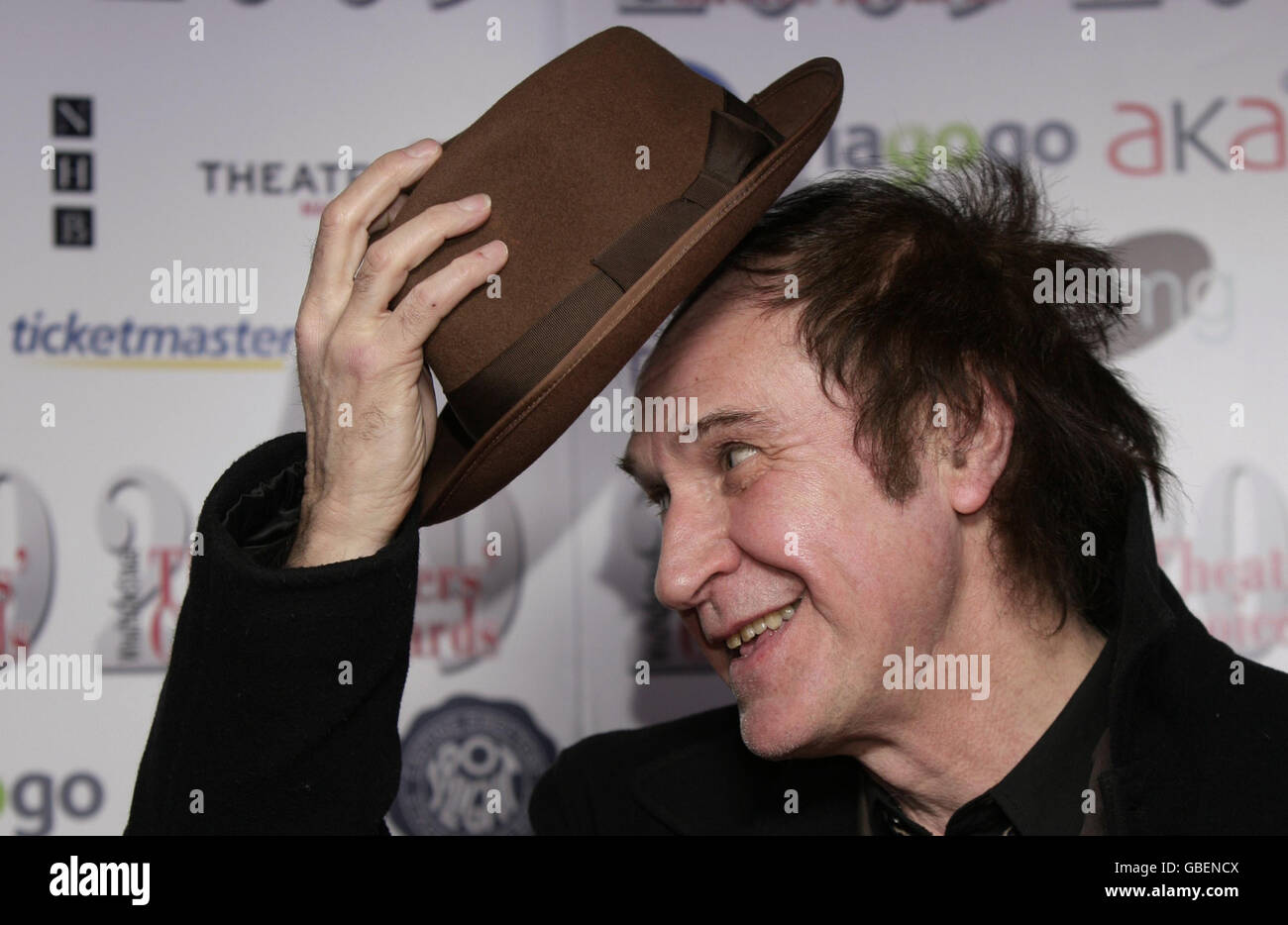 Ray Davies at The Theatre goer's Choice Awards Show and Concert at the Prince of Wales Theatre in central London. Stock Photo