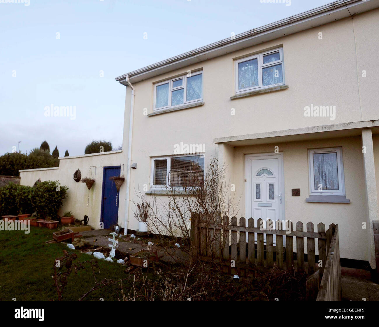 Sophie Waller inquest. The home of Waller in St Dennis, Cornwall Stock Photo Alamy