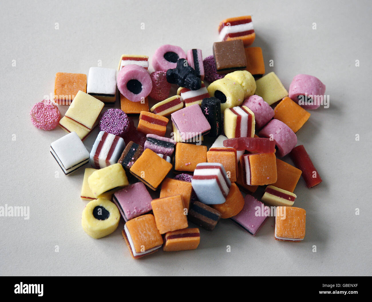 Red liquorice allsorts hires stock photography and images Alamy
