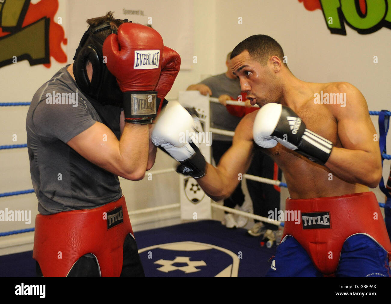 Sparring partner boxing hi-res stock photography and images image image