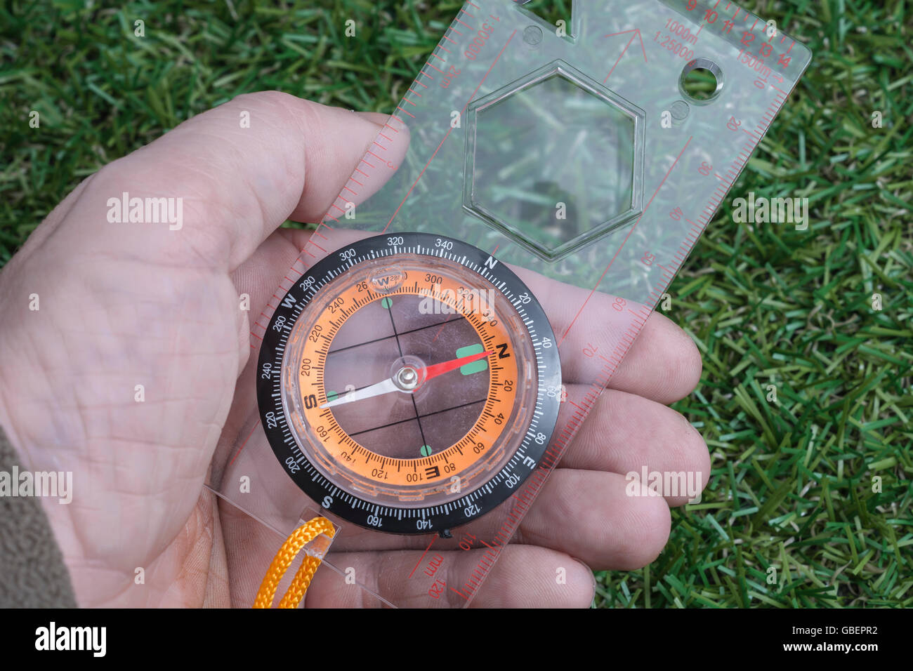 Concept of navigation, direction and knowing where you are going or