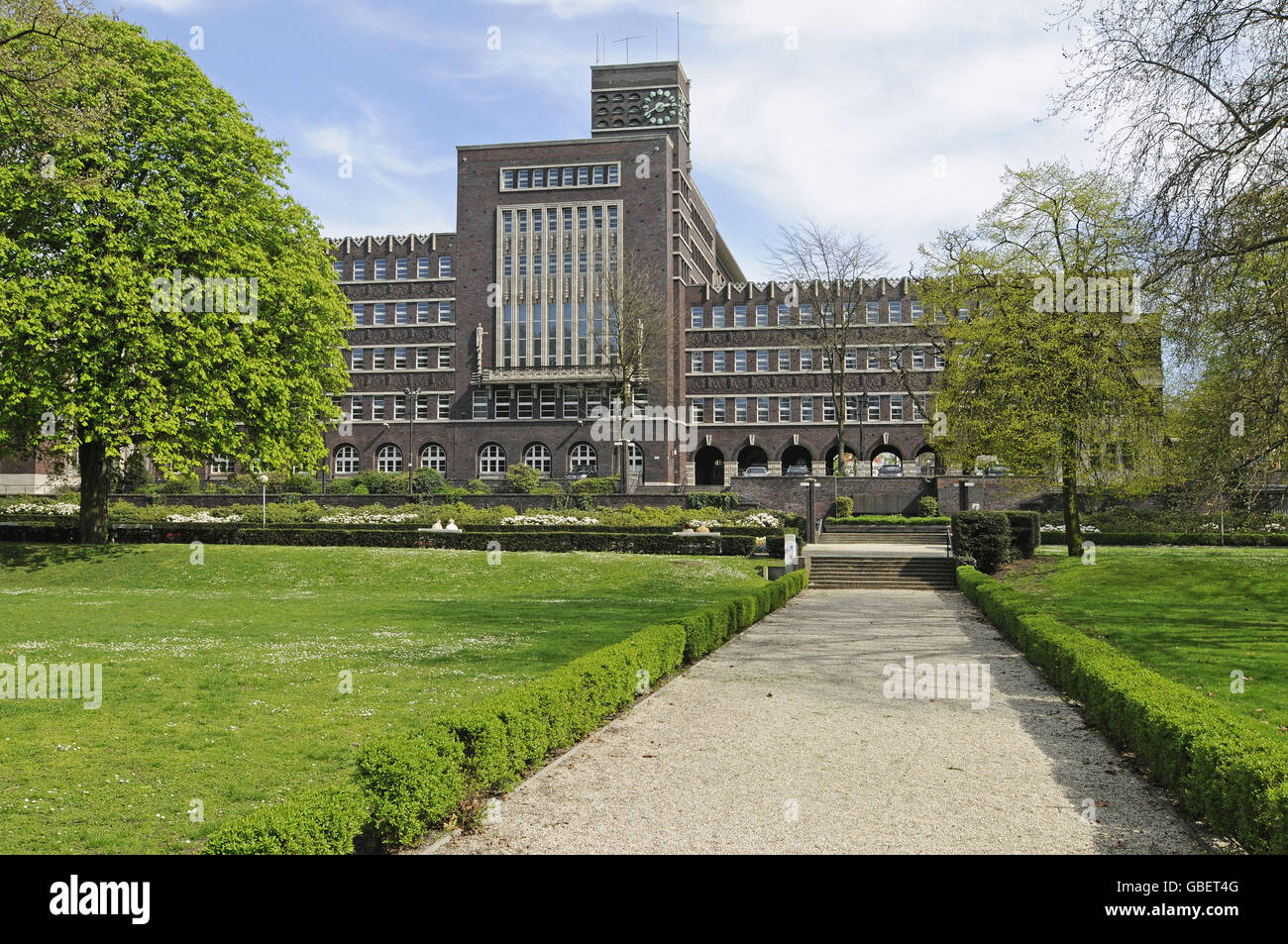 City hall, Oberhausen, North Rhine-Westphalia, Germany Stock Photo