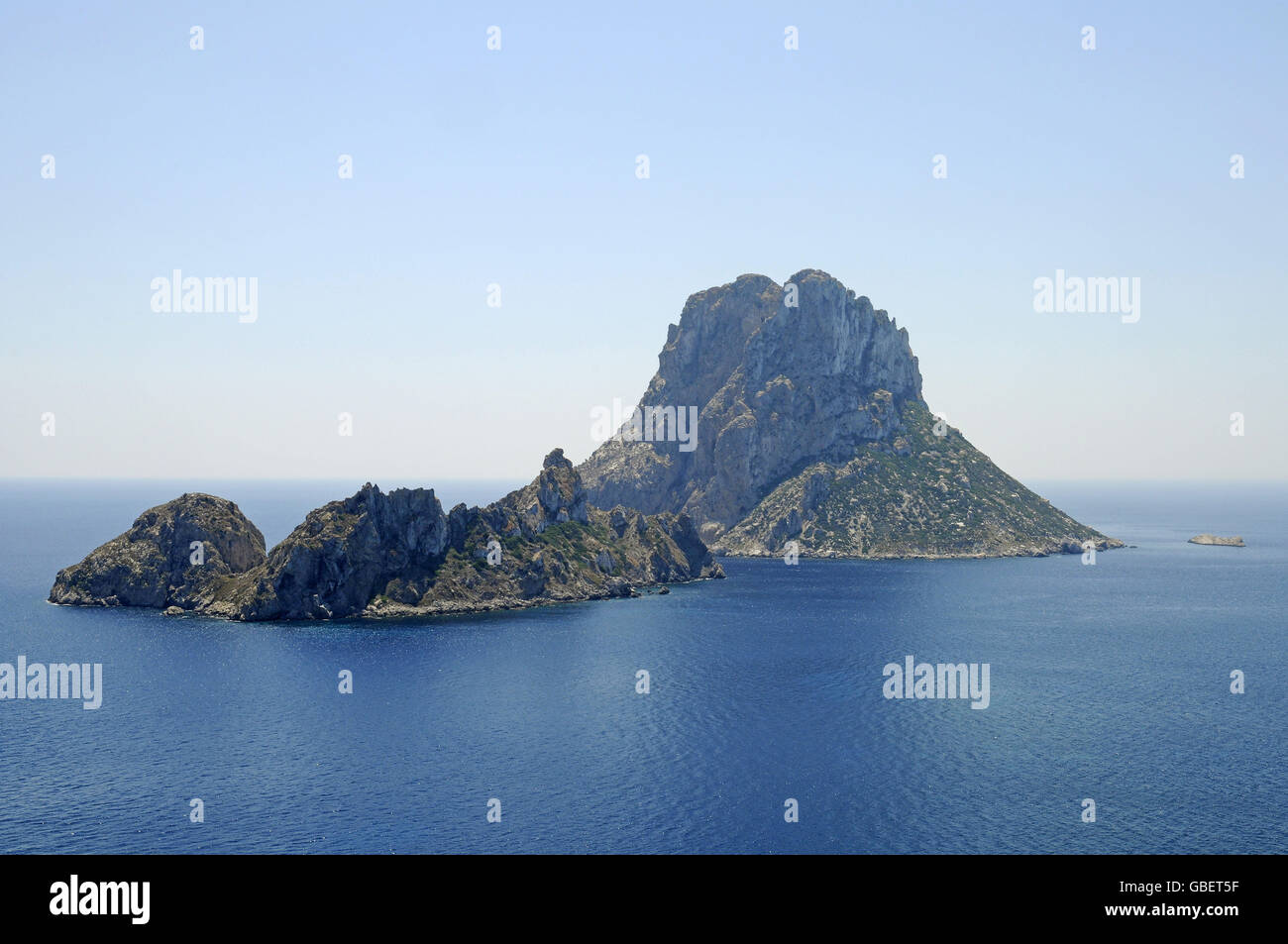 Isla Vedra, Mediterranean Sea, Ibiza, Pityusen, Balearics, Spain Stock Photo