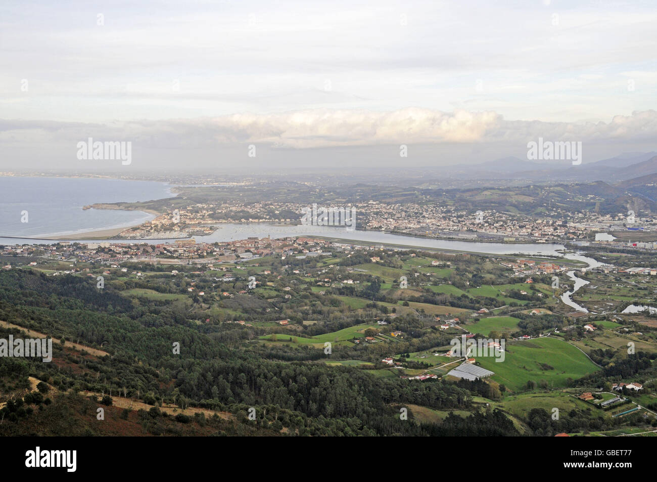 Hondarribia, Irun, Pais Vasco, Basque country, Spain Stock Photo