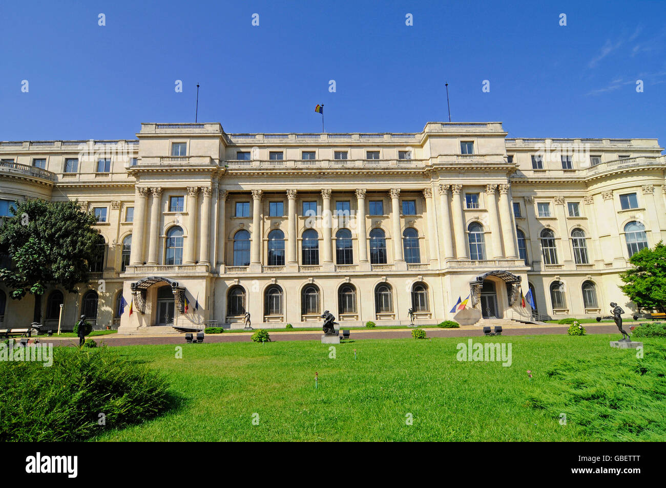 National Museum of Art, national gallery, Bucharest, Romania Stock