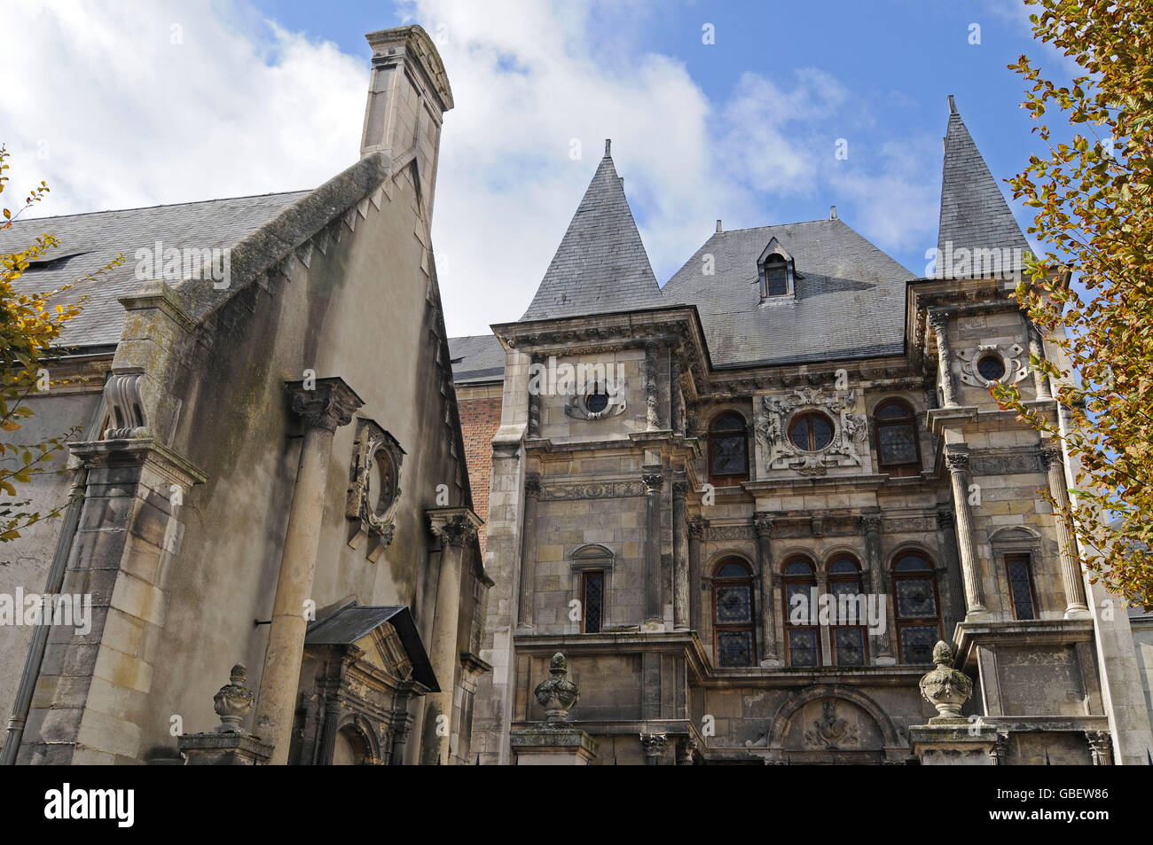 Historical and archaeological museum, Orleans, Loire, Centre, France Stock Photo