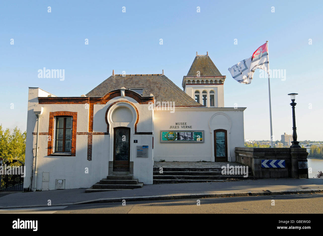 Musee Jules Verne, Museum, Nantes, Departement Loire-Atlantique, Pays de la Loire, France Stock Photo