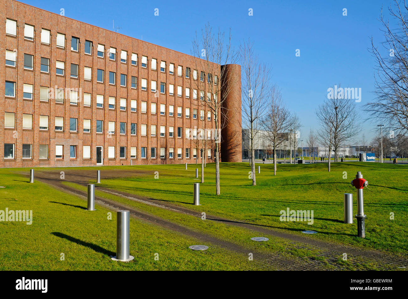 ThyssenKrupp, headquarters, North Rhine-Westphalia, Essen, Germany / Thyssen Krupp, Krupp town, steel industry Stock Photo