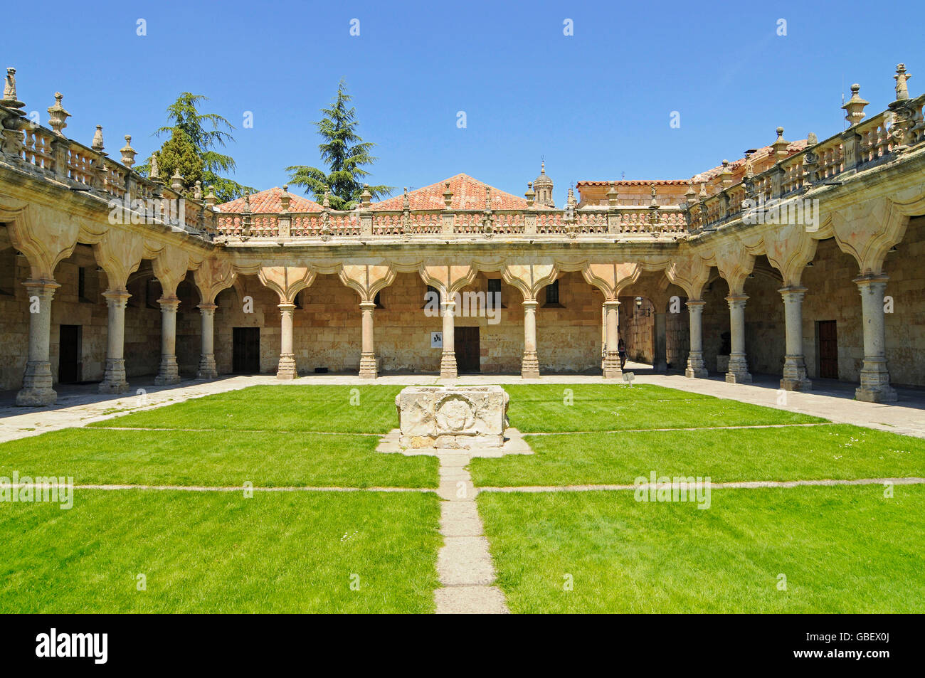 Inner courtyard, Patio de Escuelas Menores, University of Salamanca