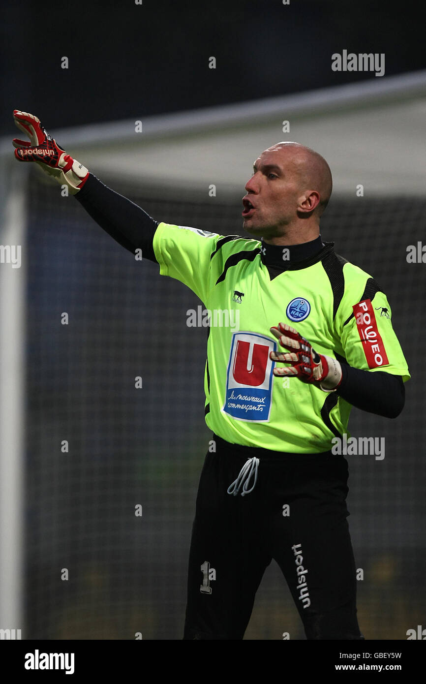 Le havre ac goalkeeper christophe revault hires stock photography and