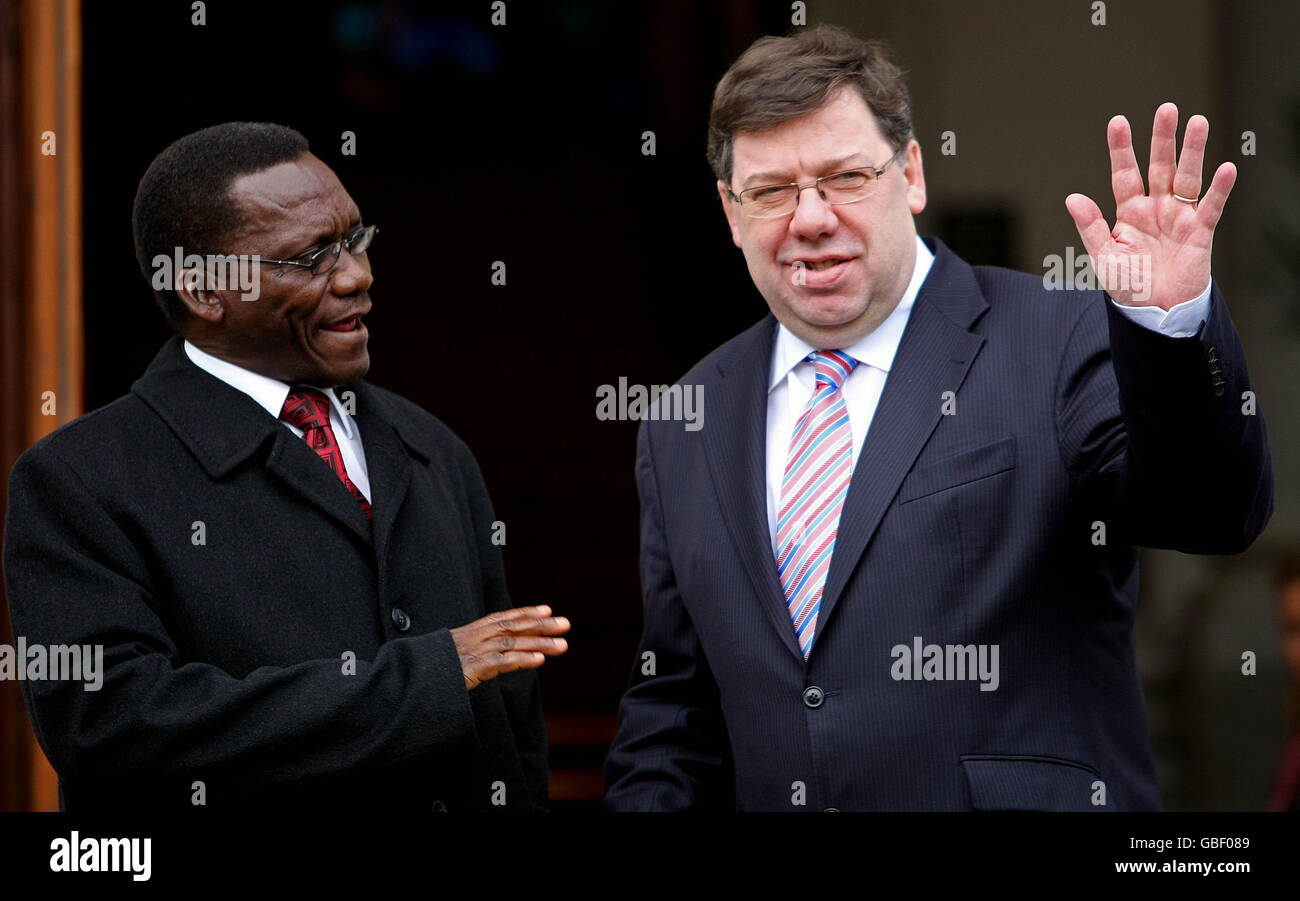 Tanzanian prime minister mizengo pinda hi-res stock ...