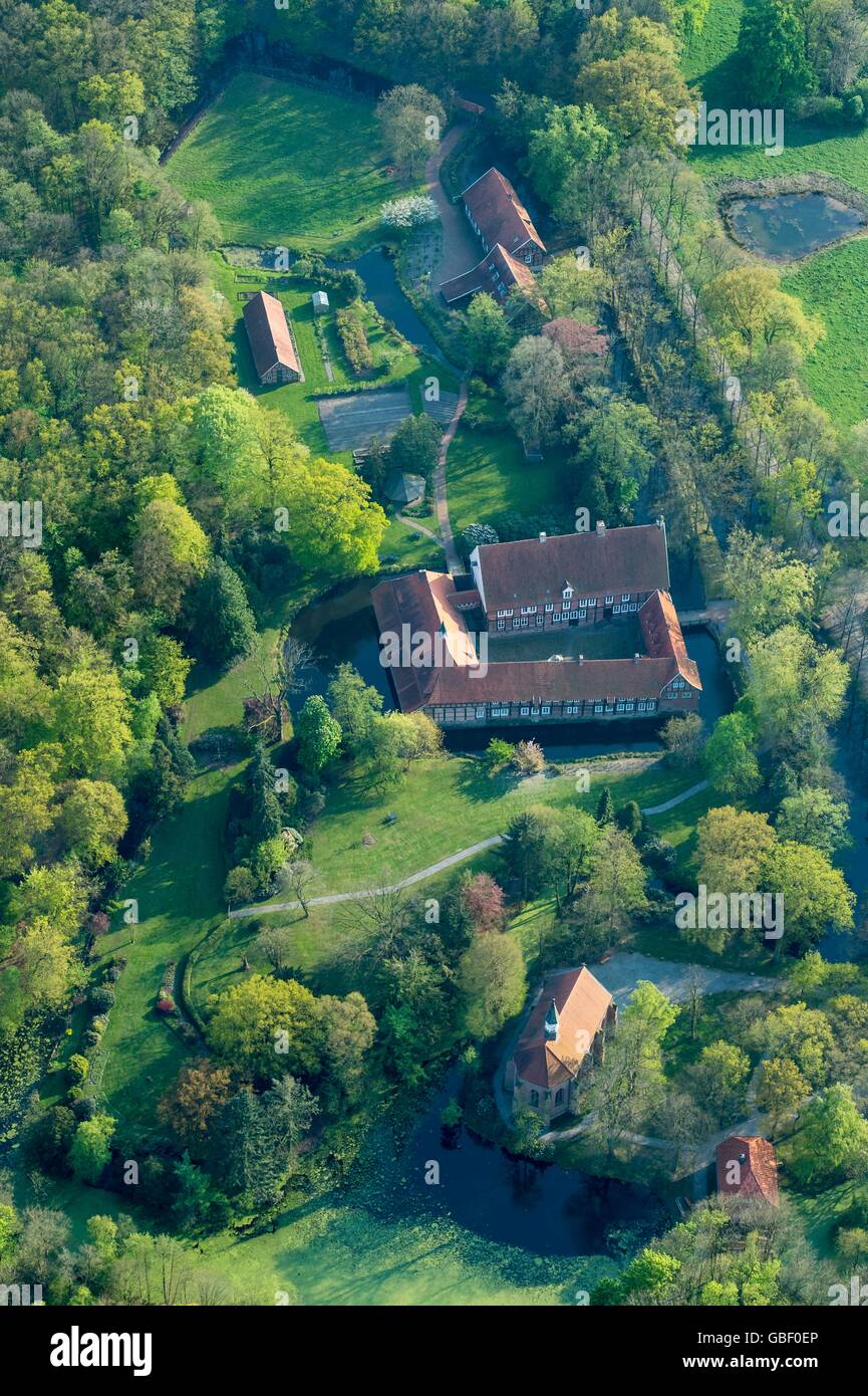 Kloster Burg Dinklage, Dinklage, Landkreis Vechta, Niedersachsen, Deutschland Stock Photo