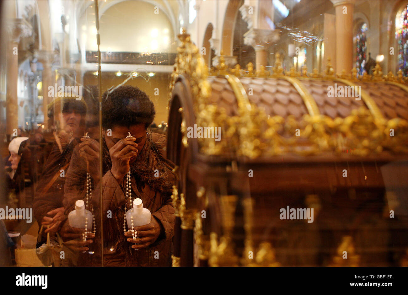 Relics of st therese of lisieux hi-res stock photography and images - Alamy